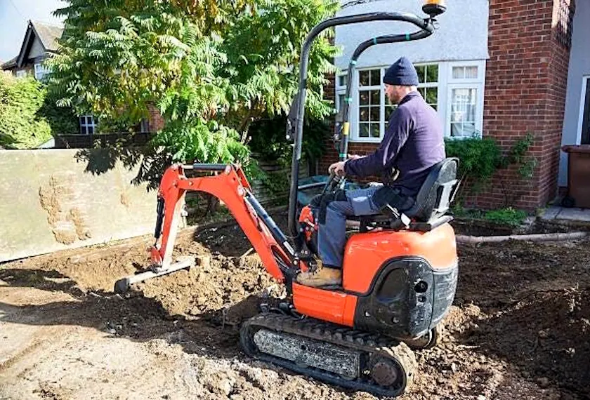 Réalisation Ritzco : excavation et terrain